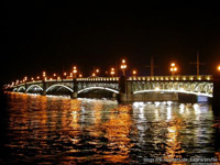 Ночной Санкт-Петербург для незабываемых прогулок на отдыхе